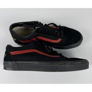 Vans X Mickey Mouse Club Old Skool Shoes Black Red 721356 Sneaker Men’s Size 11